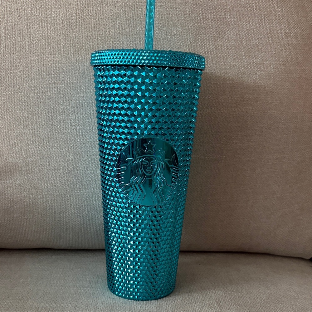 Starbucks Blue Studded Tumbler